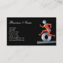 Search for robot business cards Futuristic
