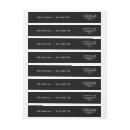 Search for envelope wrap return address labels Bride