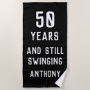 Search for funny beach towels Dad