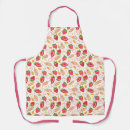 Search for strawberry aprons Red