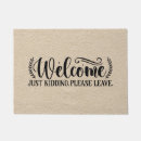 Search for sarcastic doormats Welcome