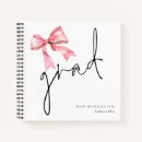 Search for pink guest books Minimalist