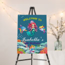Search for mermaid birthday banners Cute