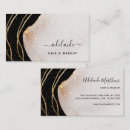Search for black and gold marble business cards Signature