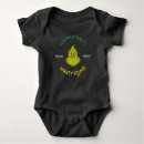 Search for christmas grinch baby bodysuits Whoville