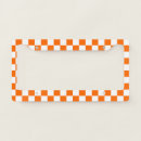 Search for checkerboard license plate frames Checkered