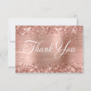Search for beautiful thank you cards Rose gold