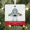 Search for toy story ornaments Baby's first christmas