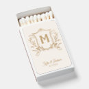Search for monogram wedding favors Gold