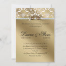 Search for crown wedding invitations Damask