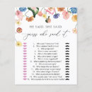 Search for he said she said bridal shower gifts Minimalist