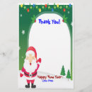 Search for christmas personal stationery Santa