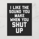Search for sarcastic postcards Humor