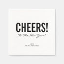 Search for new years eve napkins Holiday party