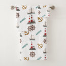Search for lighthouse bath towels Pattern