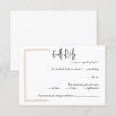 Search for reception wedding rsvp cards Minimalist