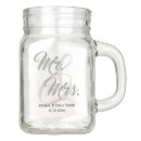 Search for mason jars Bride and groom