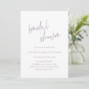 Search for classic elegant bridal shower invitations Modern