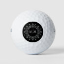 Search for black golf balls Elegant