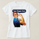 Search for female tshirts Rosie the riveter