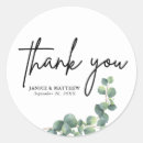 Search for sage green wedding stickers Names couple