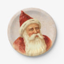 Search for vintage santa claus plates Old fashioned