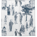 Search for toile shower curtains Victorian