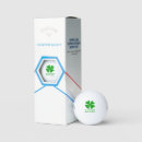 Search for irish golf balls 4 leaf clover