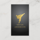 Search for karate business cards Kickboxing