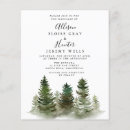 Search for mountain wedding invitations Winter