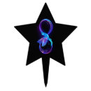 Search for neon cake toppers Purple