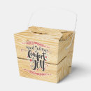 Search for holidays takeout favor boxes Rustic