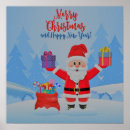 Search for santa claus posters Colorful