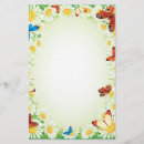 Search for butterflies stationery paper Daisies