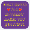 Search for you make a difference stickers Quote