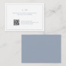 Search for dusty blue rsvp cards Qr code