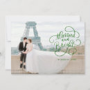 Search for holiday wedding announcement cards Hand lettered