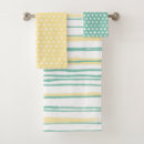 Search for colorful bath towels Polka dots