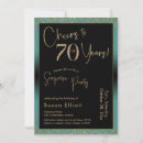 Search for cheers to 70 years invitations Party