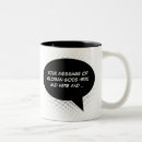 Search for speech bubble mugs Typography