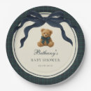Search for teddy bear paper plates We can bearly wait