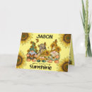 Search for gnome birthday cards Sunflower