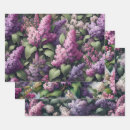 Search for lilac wrapping paper Botanical