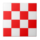 Search for red and white pattern tiles Geometric