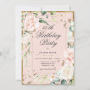 Search for female 60th birthday invitations Watercolor