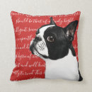 Search for boston terrier pillows Illustration