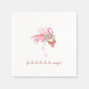 Search for christmas flamingo napkins Summer