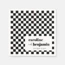 Search for checkerboard napkins Unique