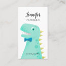 Search for dinosaur business cards Children