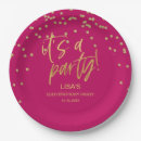 Search for hot pink party supplies 50th birthday